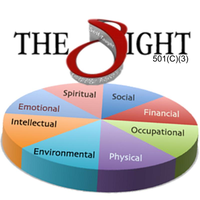 THE EIGHT logo, THE EIGHT contact details