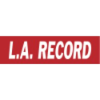 L.A. RECORD logo, L.A. RECORD contact details