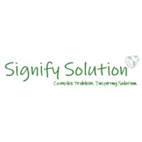 Signify Solution logo, Signify Solution contact details