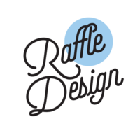 RaffleDesign logo, RaffleDesign contact details