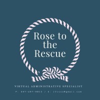 Rose to the Rescue logo, Rose to the Rescue contact details