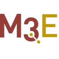 M3E logo, M3E contact details