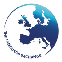 The Language Exchange logo, The Language Exchange contact details