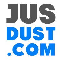 JusDust.com logo, JusDust.com contact details