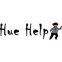 Hue Help logo, Hue Help contact details