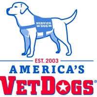 America's VetDogs logo, America's VetDogs contact details