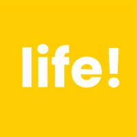 life! logo, life! contact details