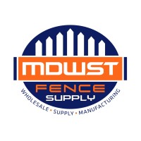 MDWST Fence Supply logo, MDWST Fence Supply contact details