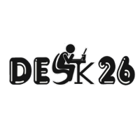 Desk26 logo, Desk26 contact details