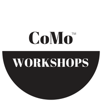 CoMo® Workshops logo, CoMo® Workshops contact details