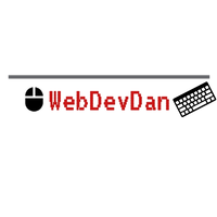 WebDevDan logo, WebDevDan contact details