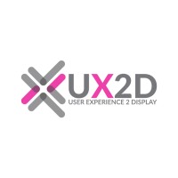 UX2D logo, UX2D contact details