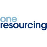 One Resourcing logo, One Resourcing contact details