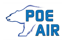 Poe Air logo, Poe Air contact details