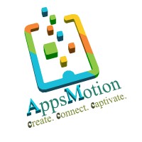 AppsMotion logo, AppsMotion contact details