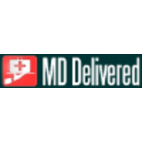 MD Delivered logo, MD Delivered contact details