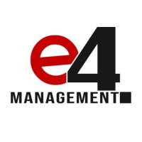 e4management logo, e4management contact details