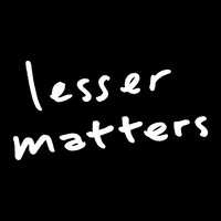 Lesser Matters logo, Lesser Matters contact details