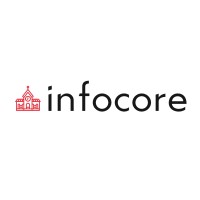 InfoCore logo, InfoCore contact details