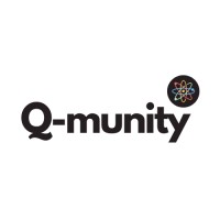 Q-munity logo, Q-munity contact details