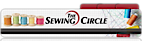 The Sewing Circle logo, The Sewing Circle contact details