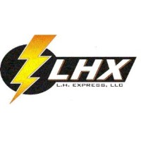 L H Express logo, L H Express contact details