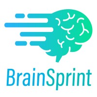 BrainSprint logo, BrainSprint contact details