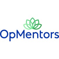 OpMentors logo, OpMentors contact details