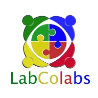 LabColabs logo, LabColabs contact details