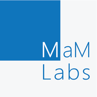 MaM Labs logo, MaM Labs contact details