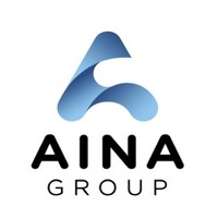 AINA Group logo, AINA Group contact details