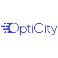 OptiCity logo, OptiCity contact details