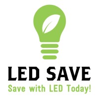 LED Save logo, LED Save contact details