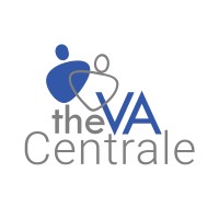 The VA Centrale logo, The VA Centrale contact details