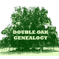 Double Oak Genealogy logo, Double Oak Genealogy contact details