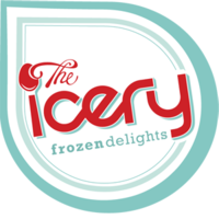 The Icery logo, The Icery contact details