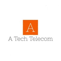 A Tech Telecom logo, A Tech Telecom contact details