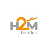 H2M Brindes logo, H2M Brindes contact details