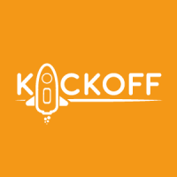 KickOff logo, KickOff contact details