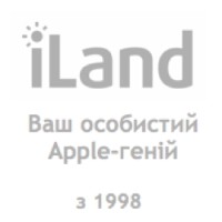 iLand logo, iLand contact details