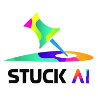 Stuck.AI logo, Stuck.AI contact details