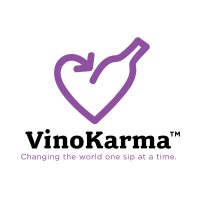 The VinoKarma Project logo, The VinoKarma Project contact details