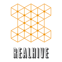 RealHive logo, RealHive contact details