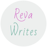 Reva Writes logo, Reva Writes contact details