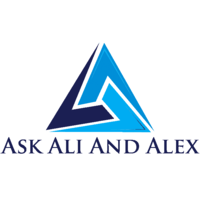 AskAliandAlex logo, AskAliandAlex contact details