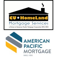 CU HomeLand, a Division of American Pacific Mortgage (NMLS #1850) logo, CU HomeLand, a Division of American Pacific Mortgage (NMLS #1850) contact details