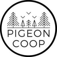 The Pigeon Coop logo, The Pigeon Coop contact details