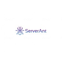 ServerAnt logo, ServerAnt contact details