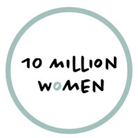 10 Million Women logo, 10 Million Women contact details