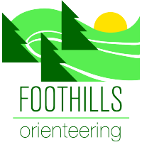 Foothills Orienteering logo, Foothills Orienteering contact details